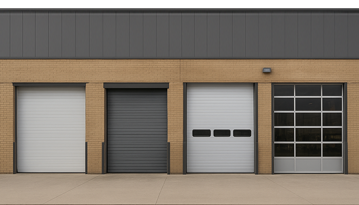 Residential garage door installation