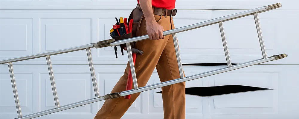 Garage Door Off Track Repair