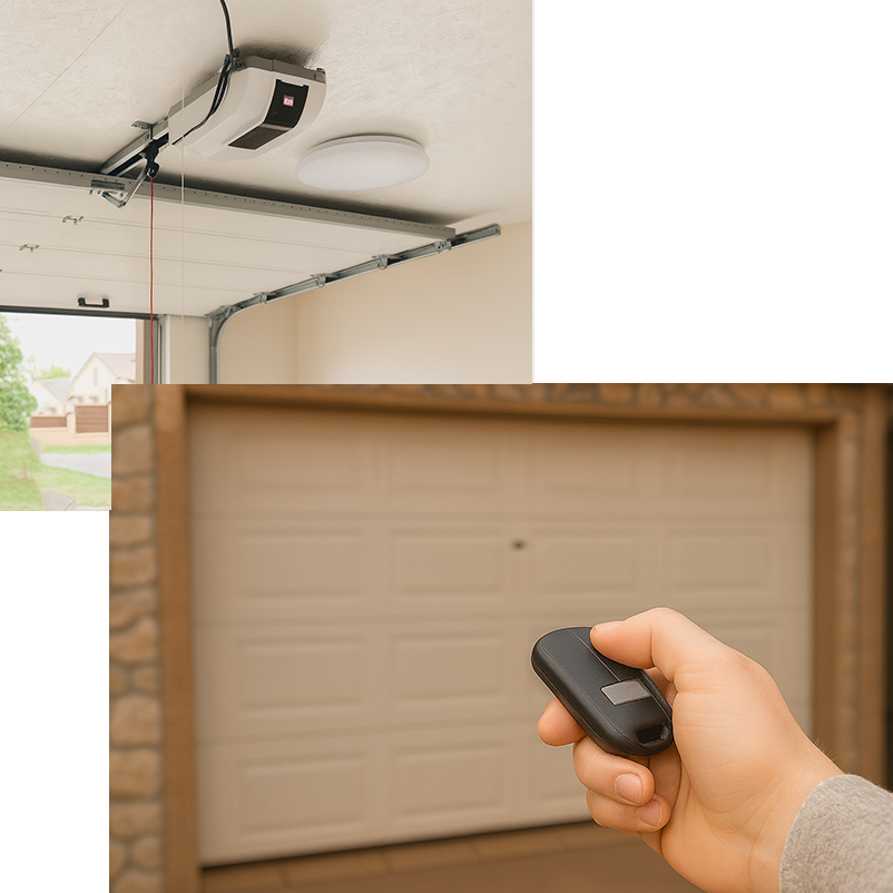 Garage door opener remote