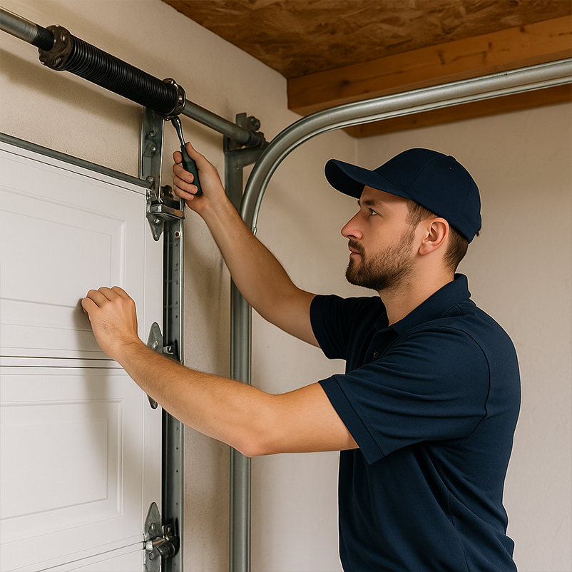 Residential garage door services