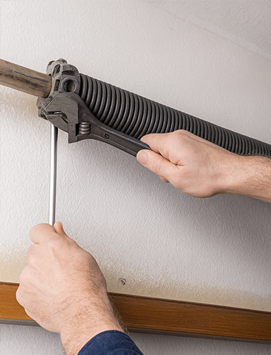 Garage door spring repairs