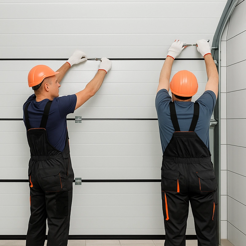 Garage door maintenance - after installation service