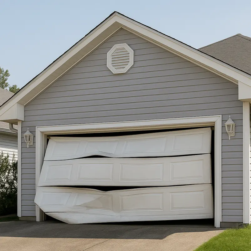 Door Off Track Of Livonia MI